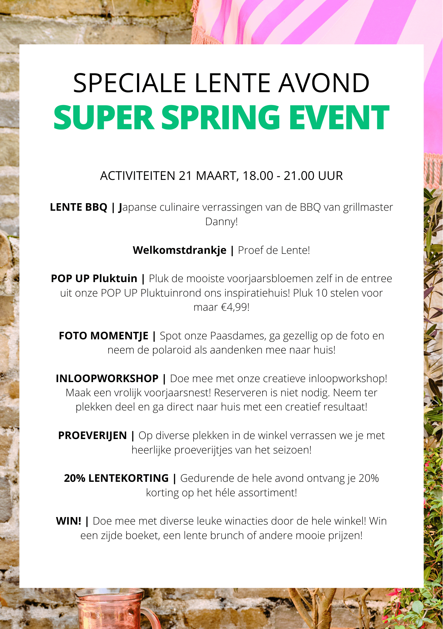 Super spring event bij intratuin breda