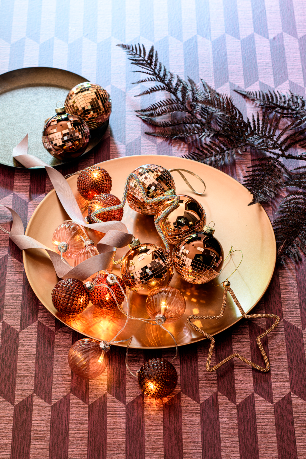 Winter Wonder Night omslag met kerstballen
